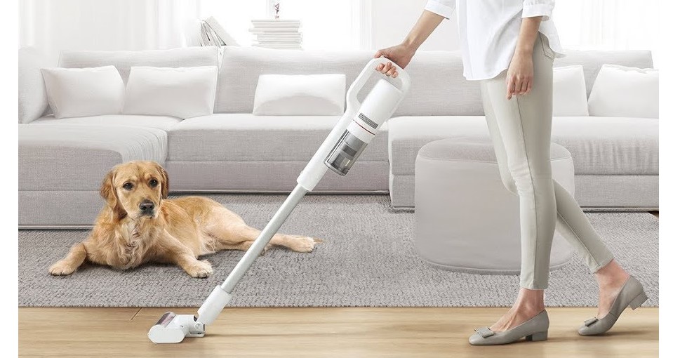 стильный и портативный пылесос от Xiaomi