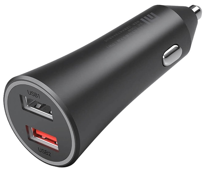 АЗУ Xiaomi Car Quick Charger 2USB CC06ZM 37W (GOS4131CN) черный фото 1